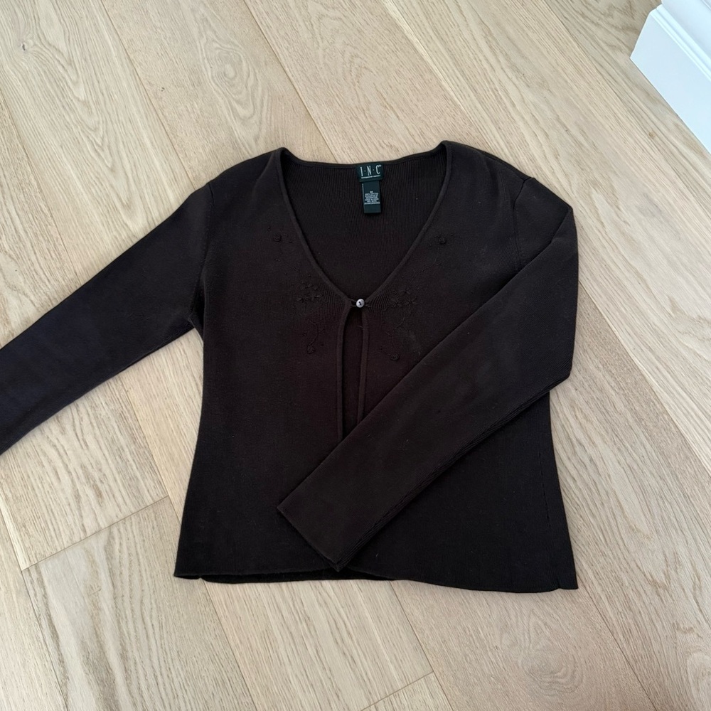 inc vintage brown sweater